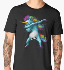Dabbing Unicorn Men's Premium T-Shirt