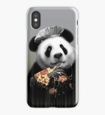 PANDA LOVES PIZZA iPhone Case
