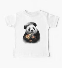 PANDA LOVES PIZZA Baby Tee
