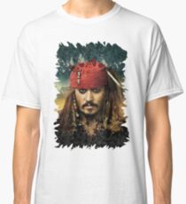 Captain Jack Sparrow - Pirates of the Caribbean Classic T-Shirt