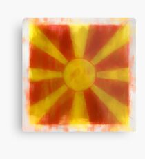 Macedonia Flag Reworked No. 2, Series 1 Metalldruck