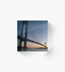 Verrazano-Narrows Bridge Acrylic Block