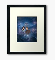 Dr. Who Quote Framed Print