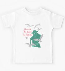 Bis zum Strand bin ich Strollin ' Kinder T-Shirt