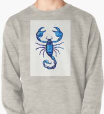 Blue Scorpion Pullover Sweatshirt