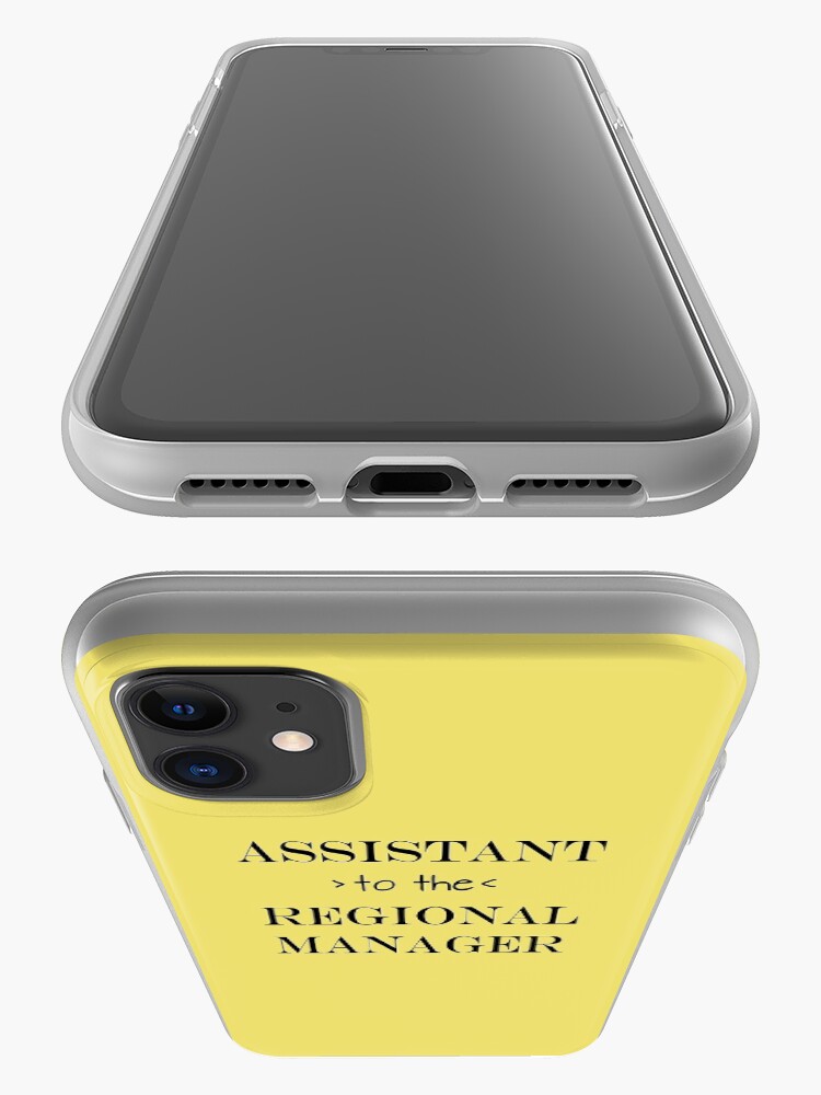 Alternate view of Assistant (to the) Regional Manager iPhone Case & Cover