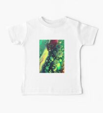 Abstract Green Baby Tee
