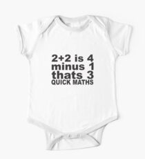 Big Shaq - Schnelle Mathematik Baby Body Kurzarm
