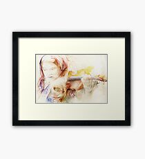 Music and Colour Framed Print