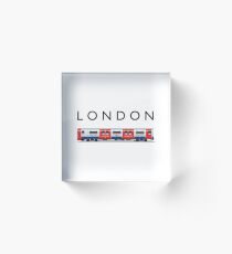 London Tube Acrylic Block