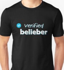 Verified Belieber Unisex T-Shirt