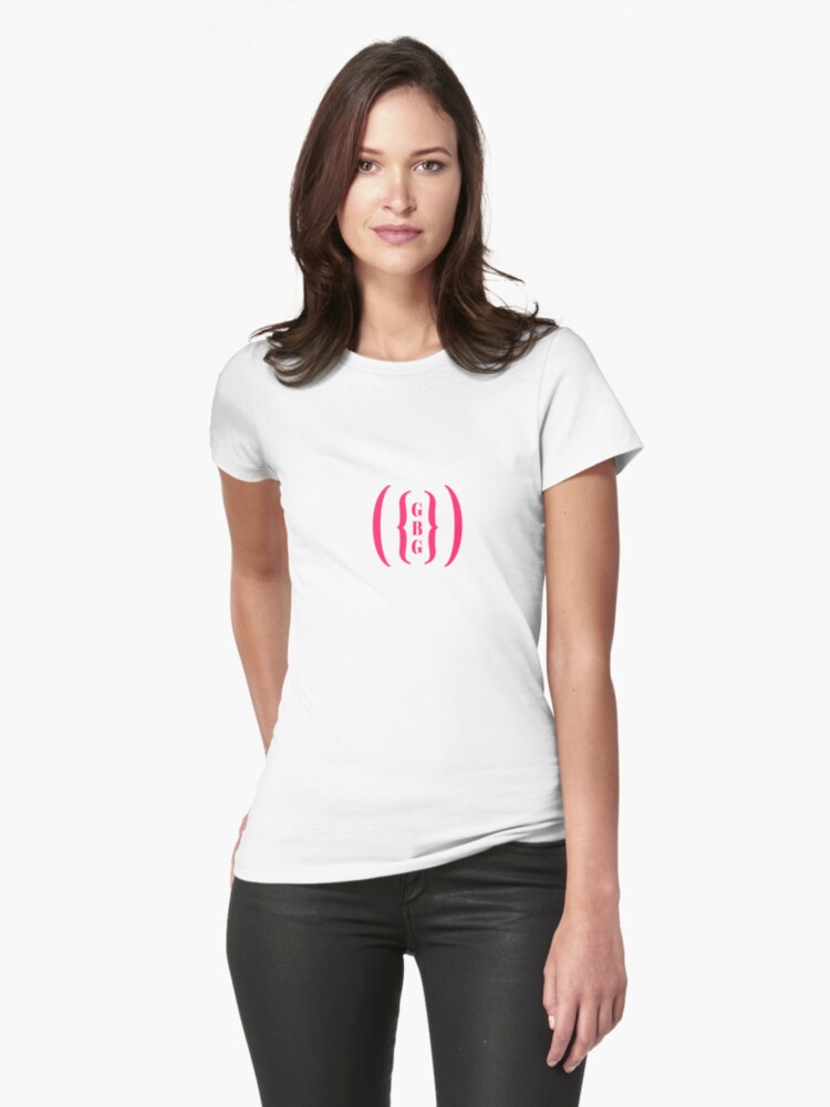 Gbg Gang Bang Girls Pink Womens T Shirt Gbg Gang Bang Girls Pink Womens T Shirt