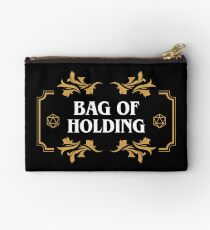 Bag of Holding Dice Container D20 Game Master Tabletop RPG Addict Studio Pouch