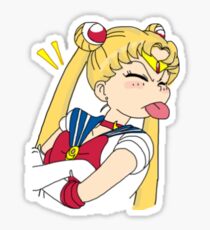Sailor moon Usagi emote Sticker
