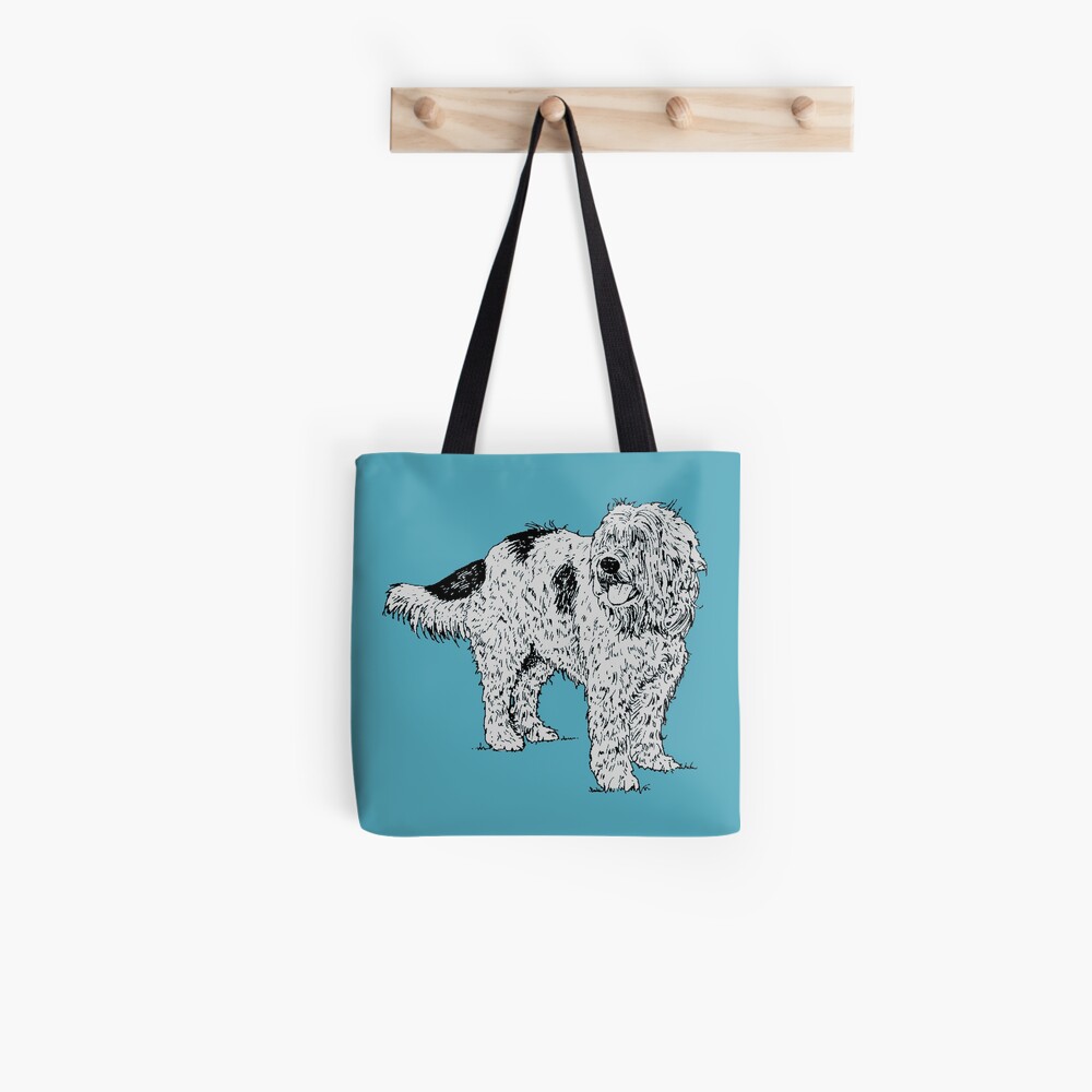 "Old English Sheepdog2" Tote Bag by IMPACTEES Redbubble