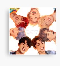 OT7 Liebe dich selbst | Liebe Mich Metallbild