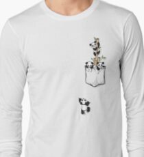 POCKET PANDAS Long Sleeve T-Shirt