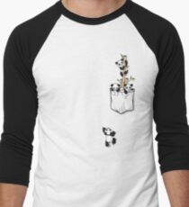 POCKET PANDAS Men's Baseball ¾ T-Shirt