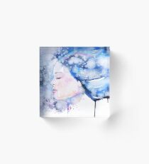 Winter Acrylic Block