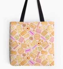 Verschiedene Kekse - Pink Tote Bag