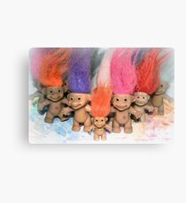 Mini Trolls Canvas Print