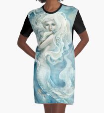 Mermaid Graphic T-Shirt Dress