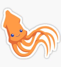 Night Market, Lijiang Tower - Squid Sticker