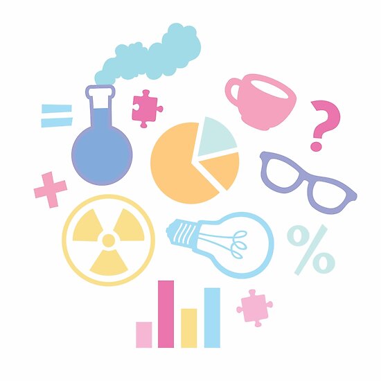 "Pastel Science Pattern" Posters by XOOXOO Redbubble