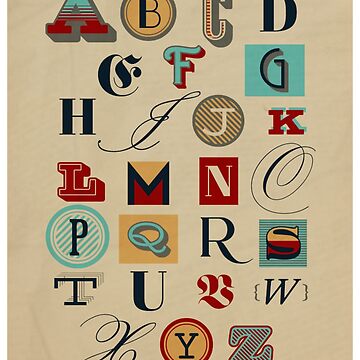 Funny Alphabet Lore Letter B - Alphabet Letters - Posters and Art Prints