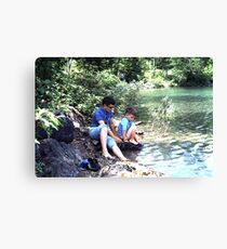 Blue Pond, Newfoundland Canvas Print