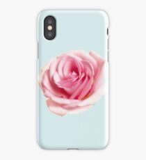 Pink rose iPhone Case