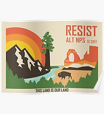 Unterstützung ALT NPS Poster