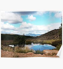 Scenic view Poster
