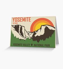 Yosemite National Park Greeting Card