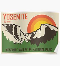 Yosemite National Park Poster