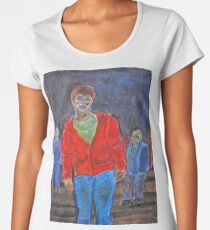 Watercolour zombies Women's Premium T-Shirt