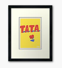 BT21 Tata Framed Print