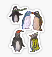 Penguin party Sticker