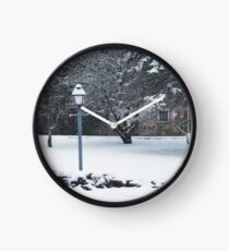 Snowstorm Clock