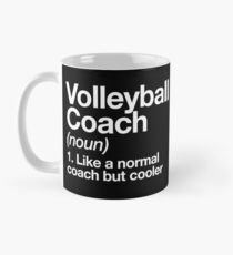 Volleyball Coach Funny Definition Trainer Gift Design Classic Mug