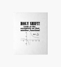 Holy Shift Look at the asymptote on that mother function Art Board