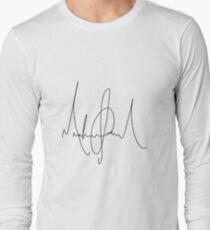 Michael Jackson Signature Long Sleeve T-Shirt