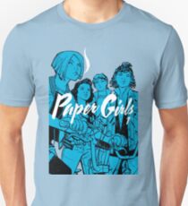 Paper Girls® - Mac, KJ, Tiffany & Erin (Volume 1) Unisex T-Shirt