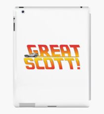 Back to the future - Great Scott! iPad Case/Skin
