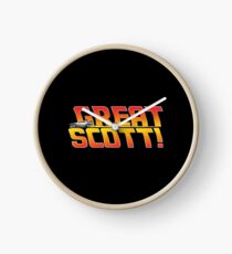 Back to the future - Great Scott! Clock