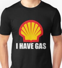 Funny I Have Gas Puns Parody Unisex T-Shirt