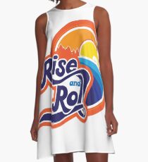 rise and roll sunrise drive A-Line Dress