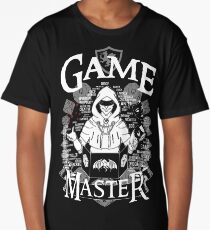 Camiseta larga Game Master - Blanco