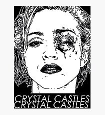 C/R/Y/S/T/A/L//C/A/S/T/L/E/S Photographic Print