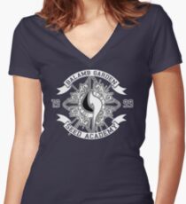 Camiseta entallada de cuello en V Balamb Garden Seed Academy